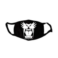 Не медицинская маска с принтом 