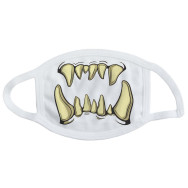 Не медицинская маска с принтом 