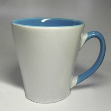 Чашка "латте" голубая