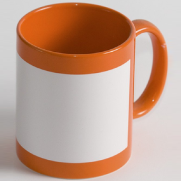 Чашка "Full color" оранжевая