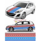 Наклейка на авто вышиванка. 45см х 400 см.