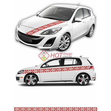 Вышиванка на авто. Вышиванка Киев.