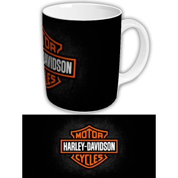 Чашка "Harley-Davidson" Темный фон