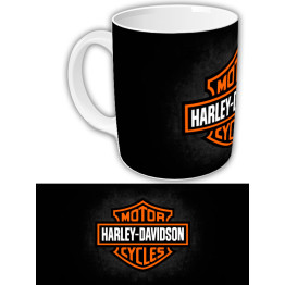 Чашка "Harley-Davidson" Темный фон
