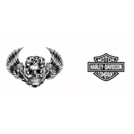 Чашка "Harley-Davidson" Белый фон
