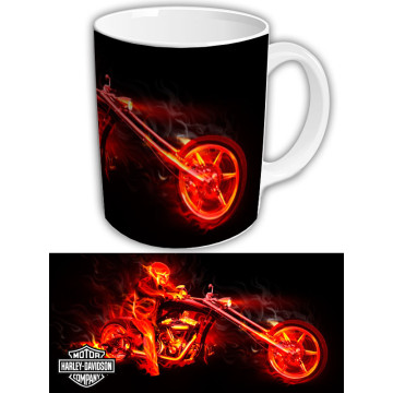 Чашка "Harley-Davidson" огонь