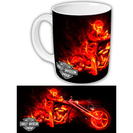 Чашка "Harley-Davidson" огонь