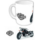 Чашка "Harley-Davidson" Белый фон 2
