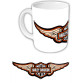 Чашка "Harley-Davidson" крылья