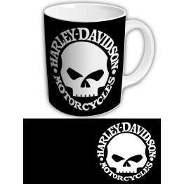 Чашка "Harley-Davidson" skull