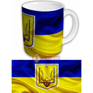 Чашка флаг Украины