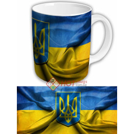 Чашка флаг Украины чашки купить Ккиев